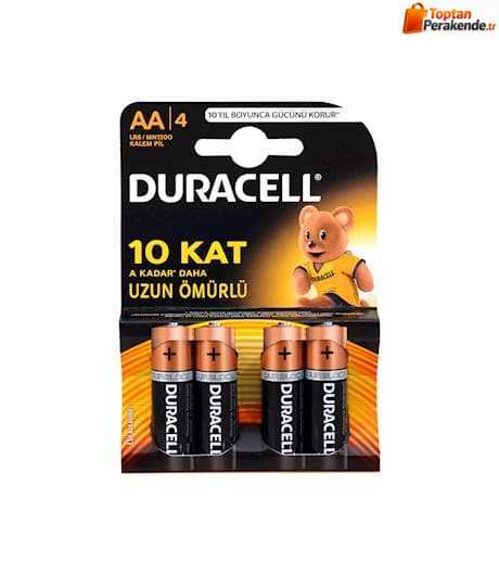 Duracell AA Kalem Pil 4lü